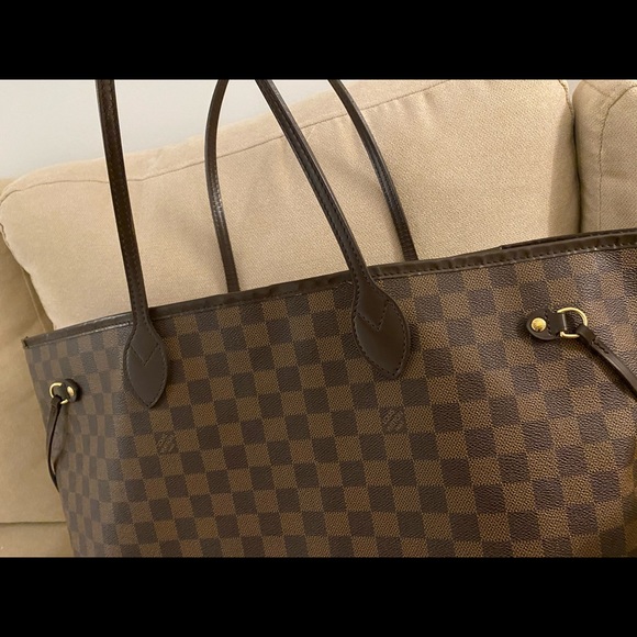 Authentic LV Damier Ebene Neverfull GM - Picture 5 of 12
